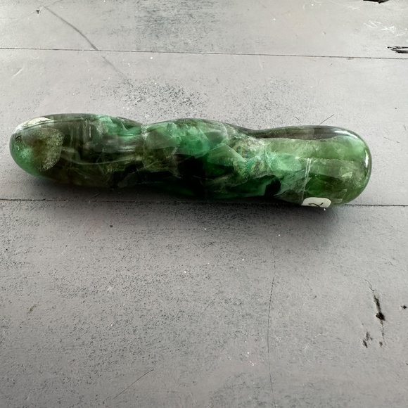 Fluoride Chrystal  Green Small  Wand New - Picture 2 of 4